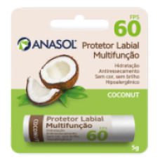 Protetor Solar Labial Coconut Anasol FPS 60